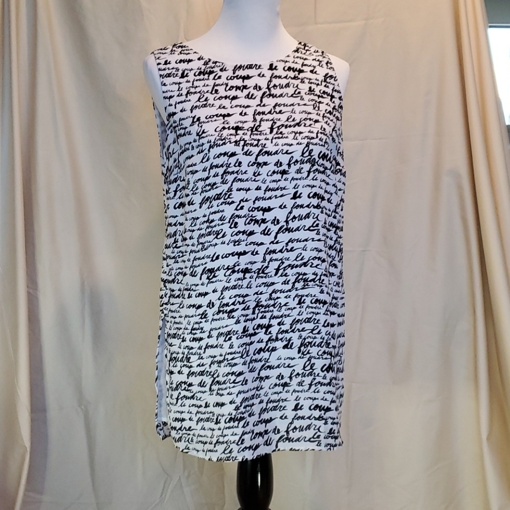 Chico's Wording tank size 0